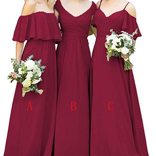 3 Style Bridesmaid Dress,a..